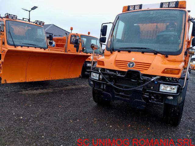 Unimog U500 Euro 3 - Versatilitate și Putere în Utilaje de Lucru pentru Toate Sezoanele